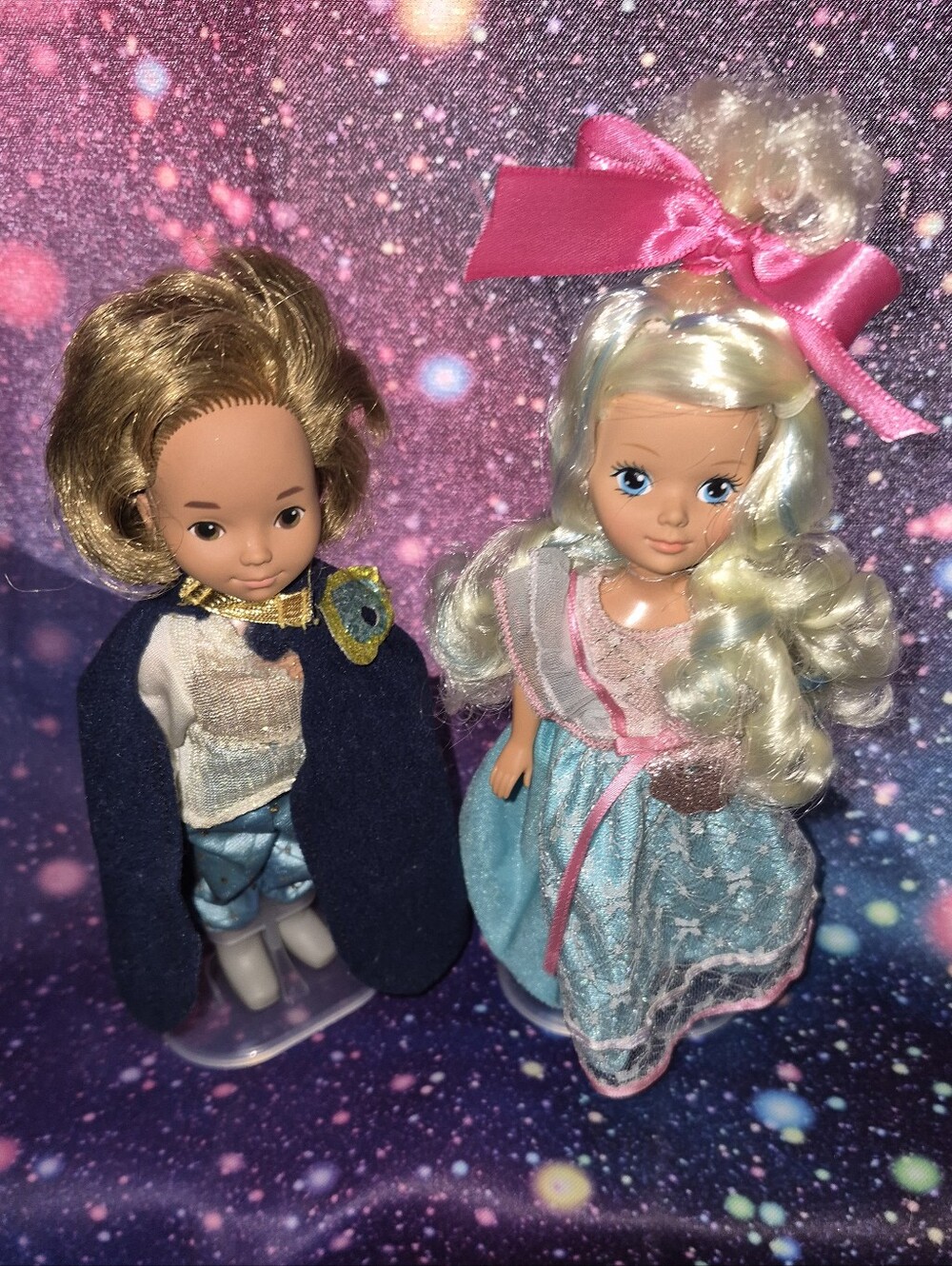 ✨ Vintage Lady Lovely Locks & Prince Strongheart Doll LOT ✨